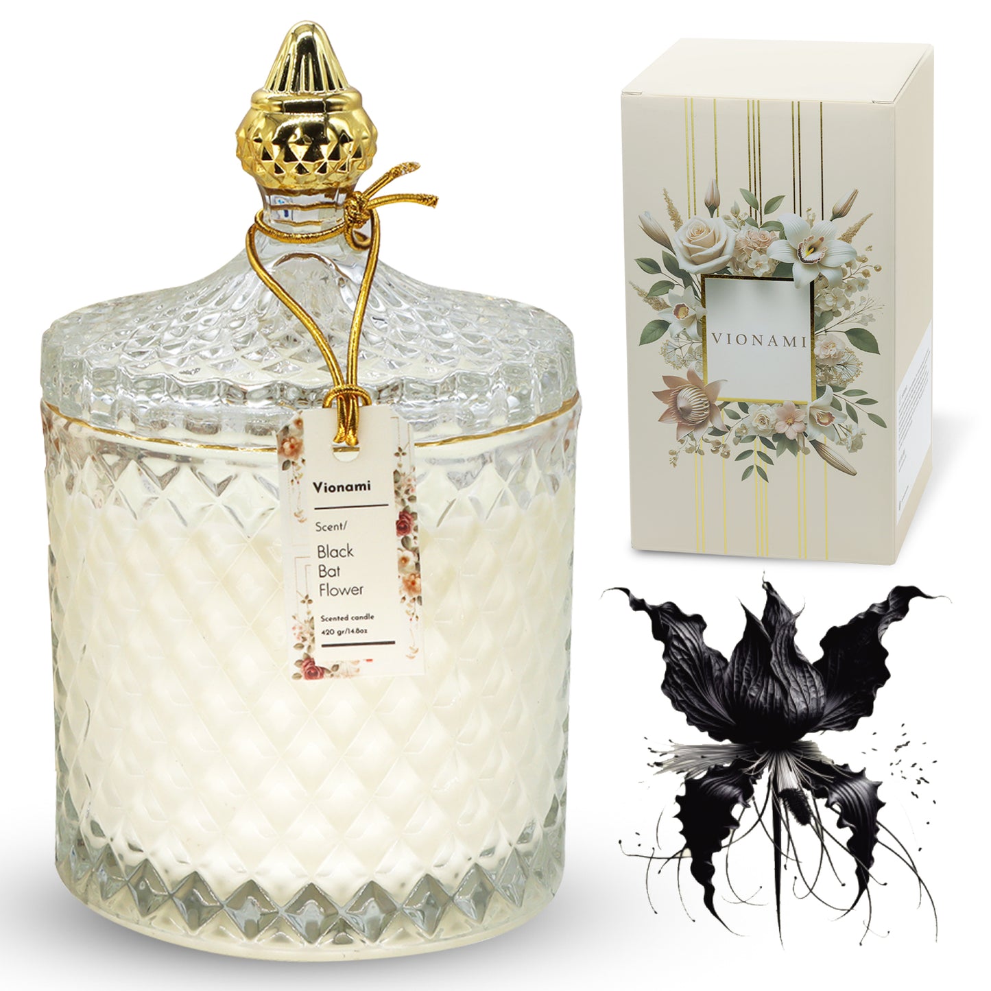 Black Bat Flower – Exotic Allure with Deep, Earthy Aromas